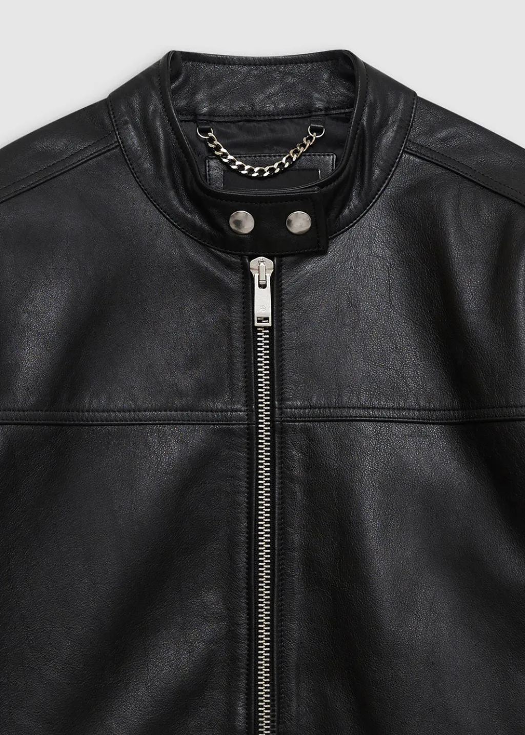 Anine Bing Henry Jacket in Black Leather