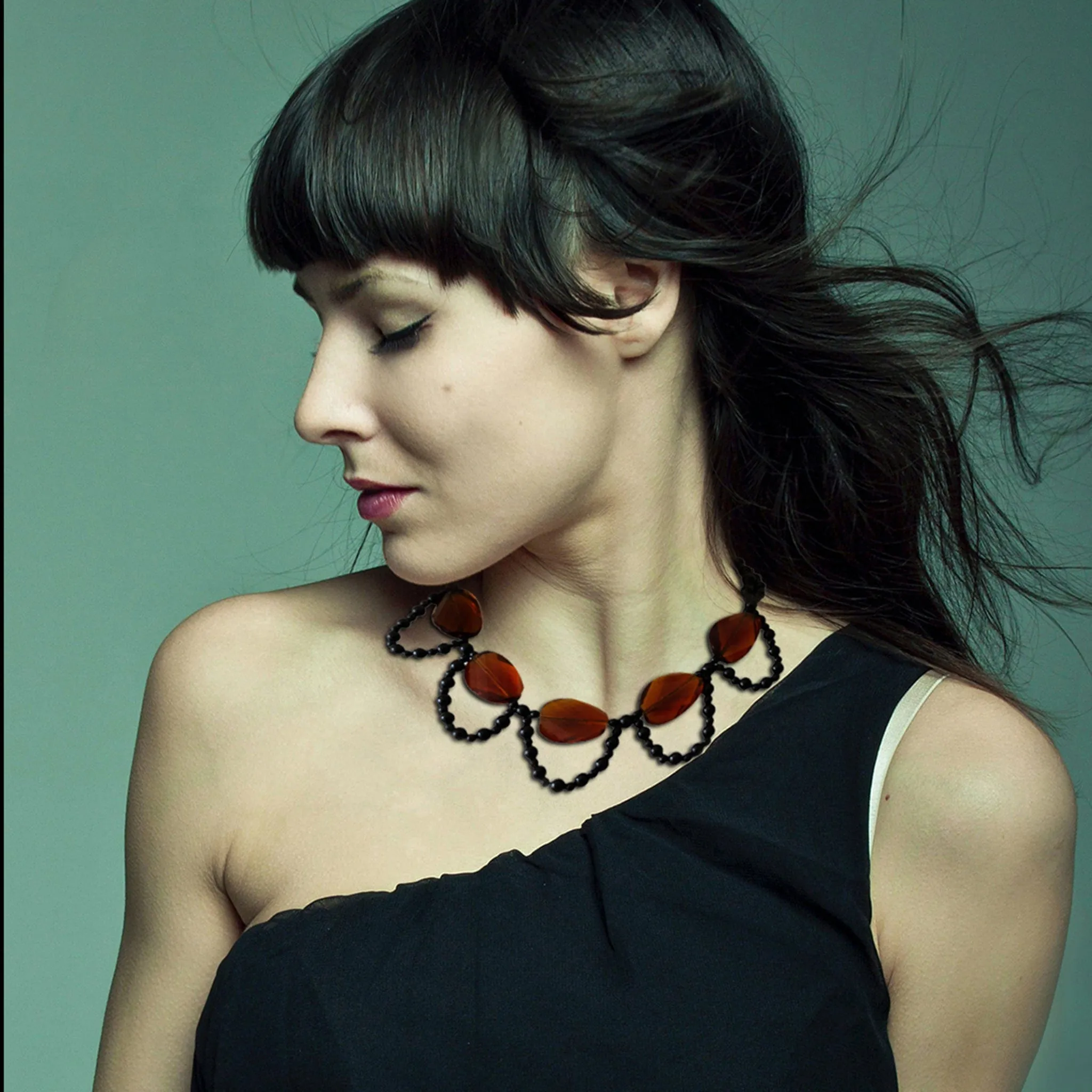 Annie Web Necklace