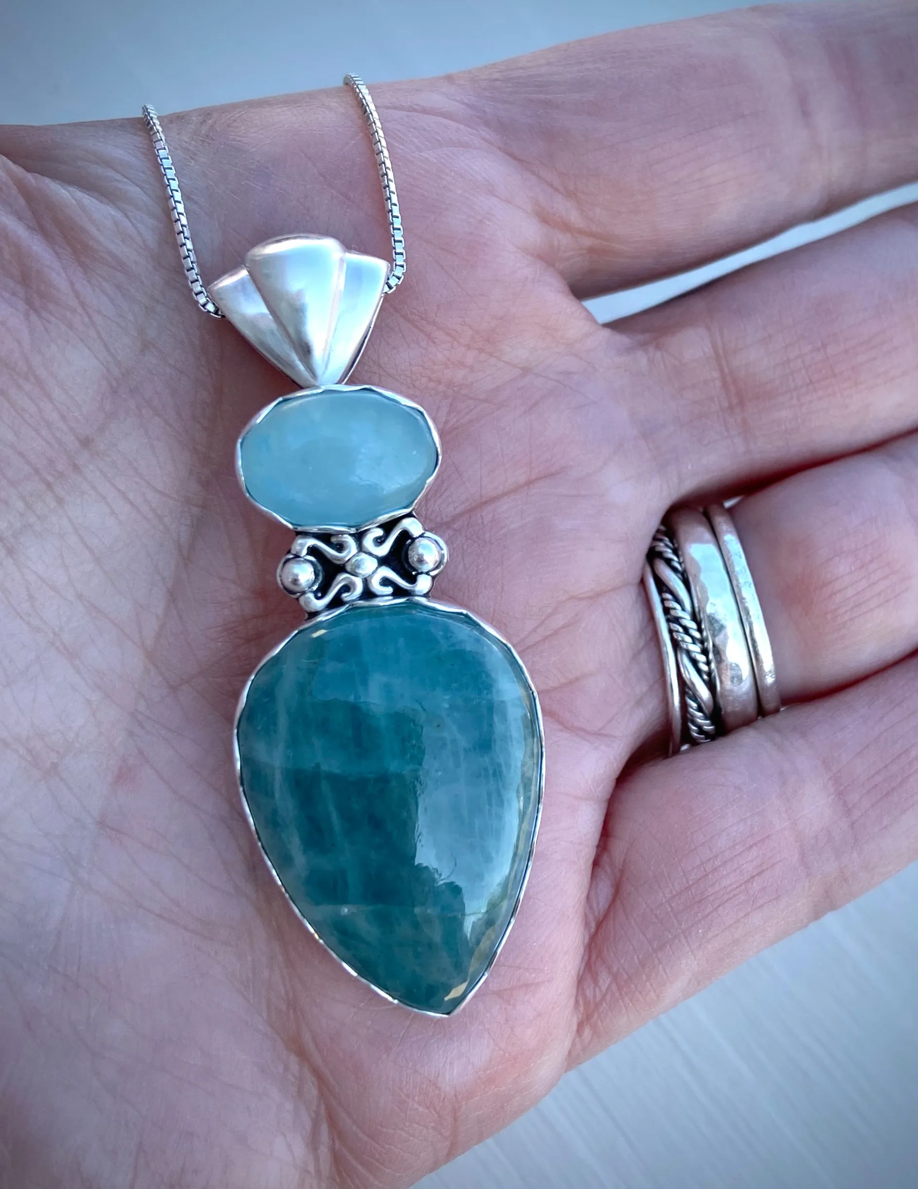 Aquamarine Pendant