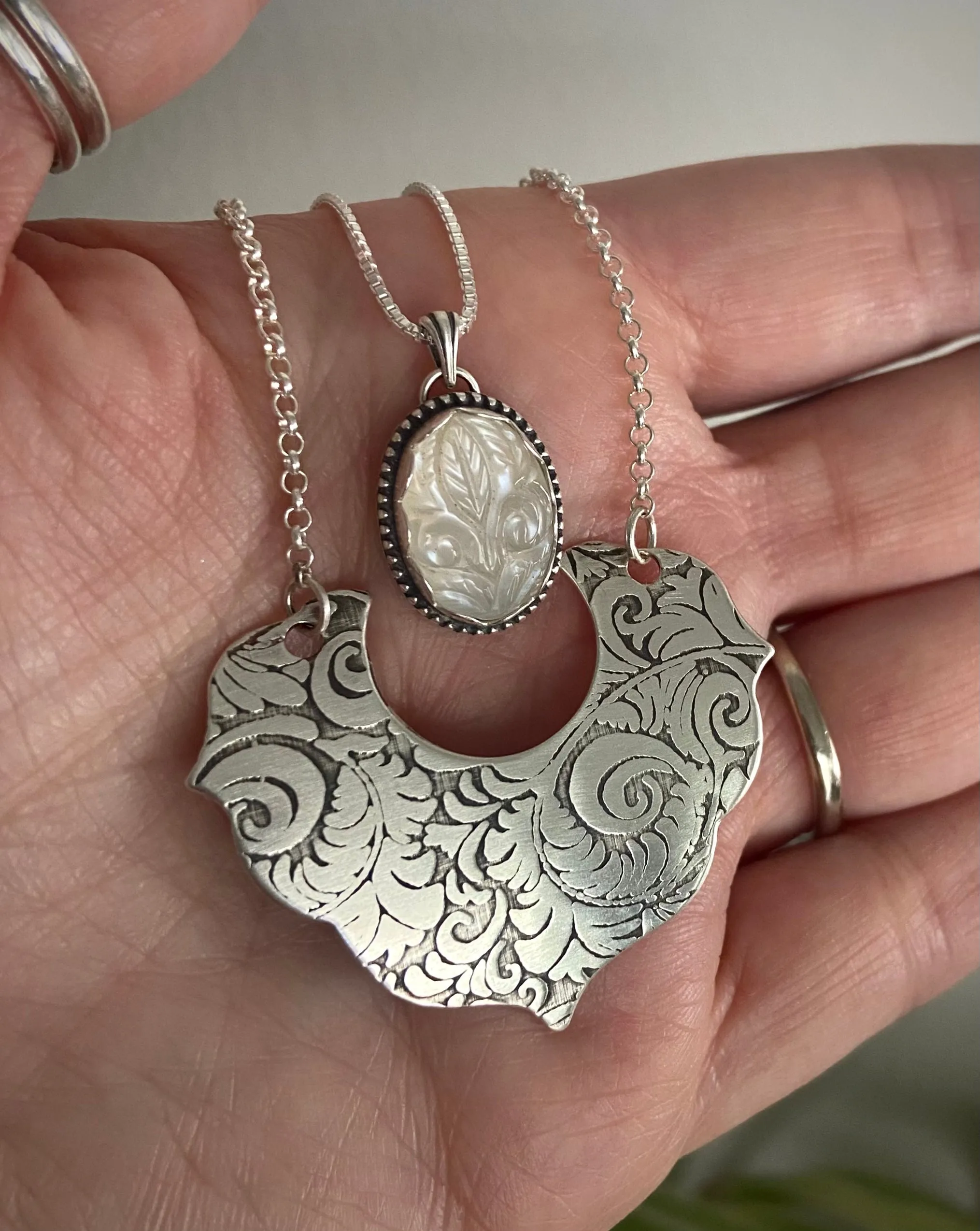 Arabesque Flourish Necklace
