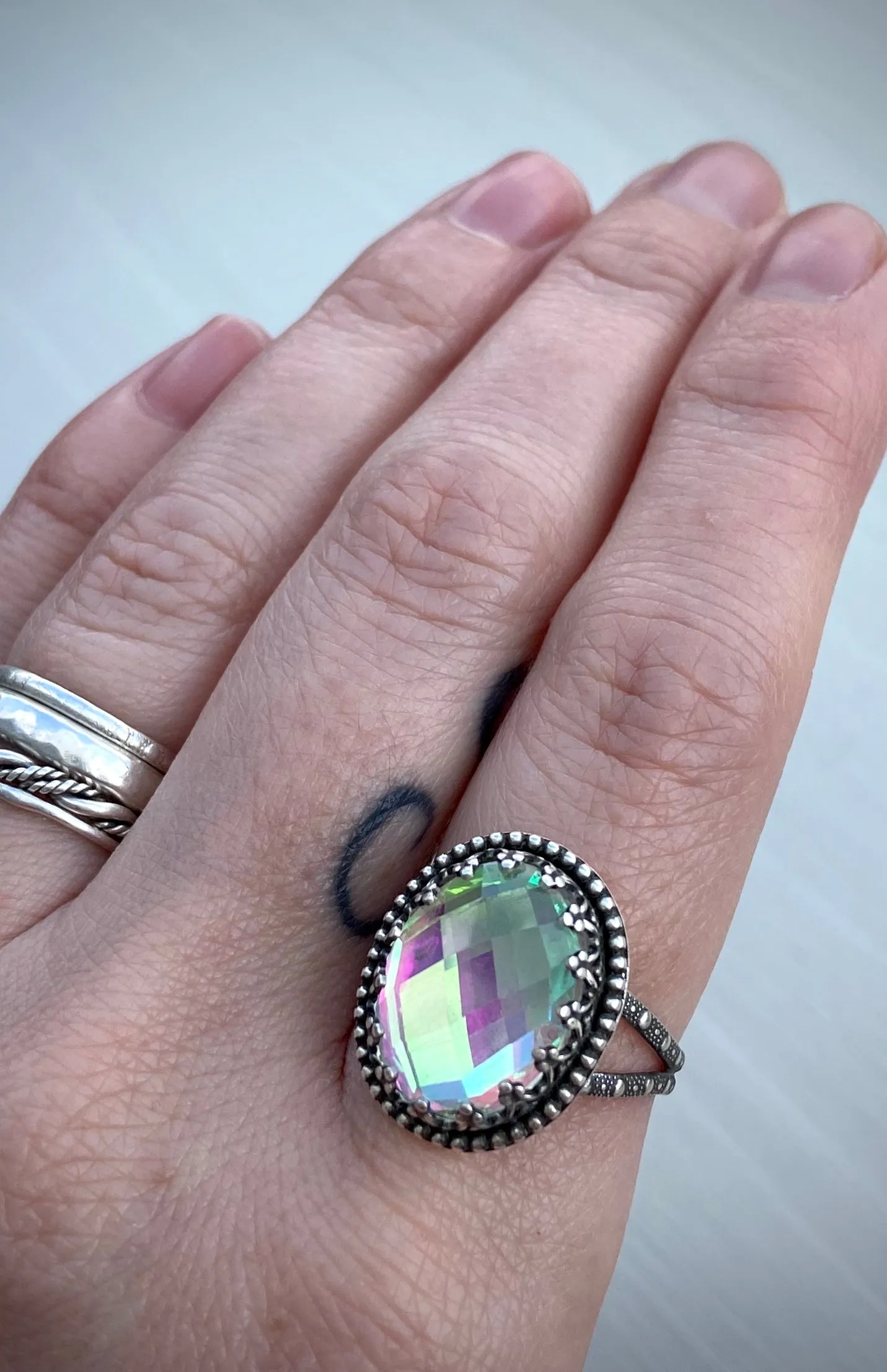 Aura Quartz Ring