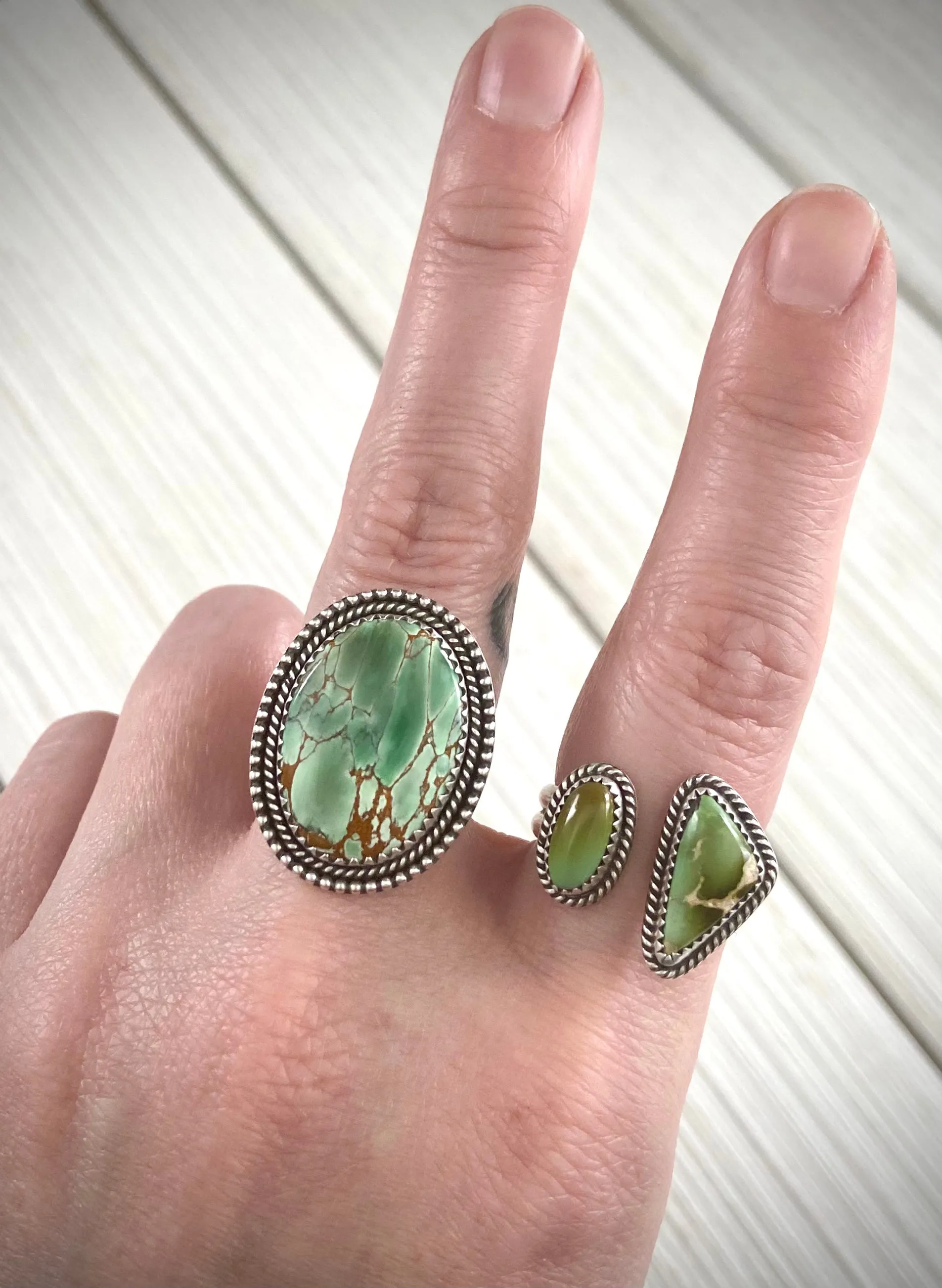 Australian Variscite Ring