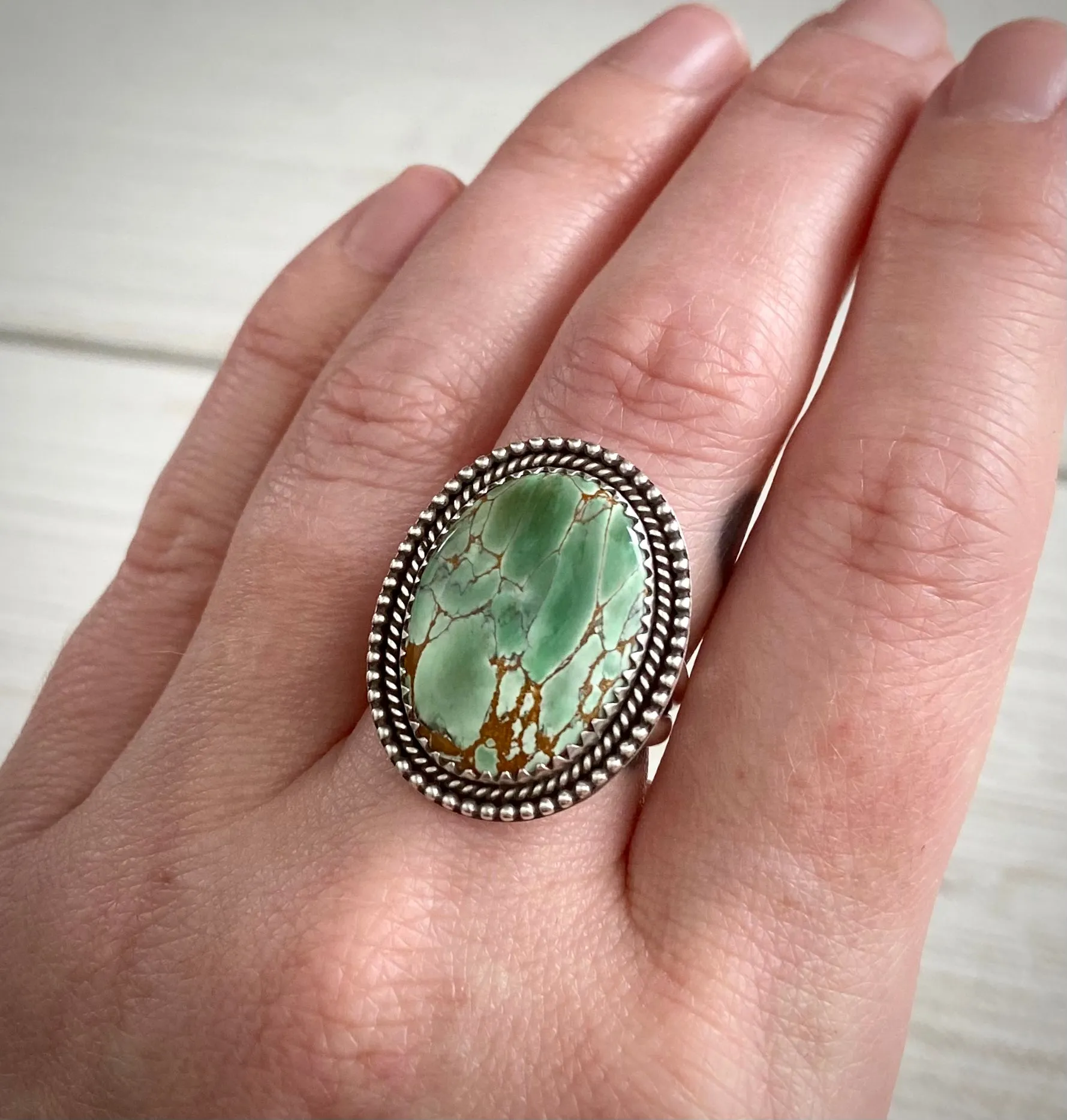 Australian Variscite Ring