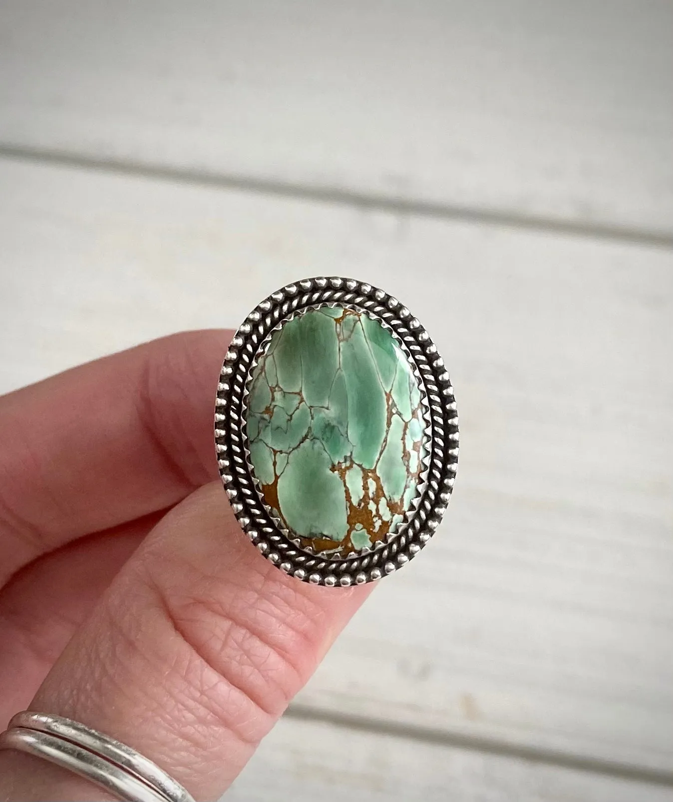 Australian Variscite Ring
