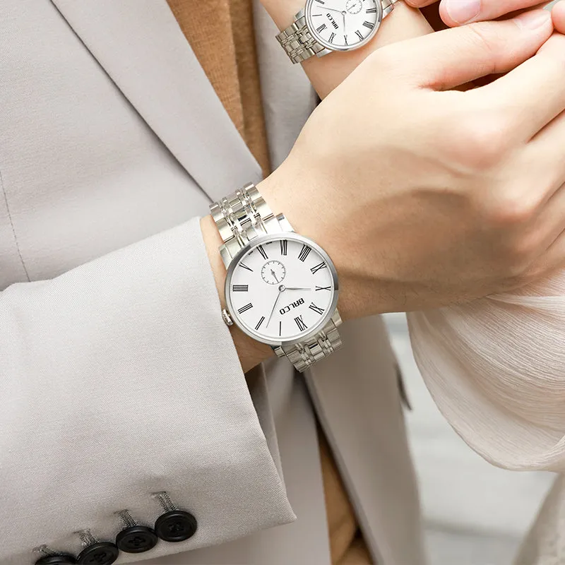 BALCO Quartz Watches For Men 40mm Classic Fashion Casual Clock