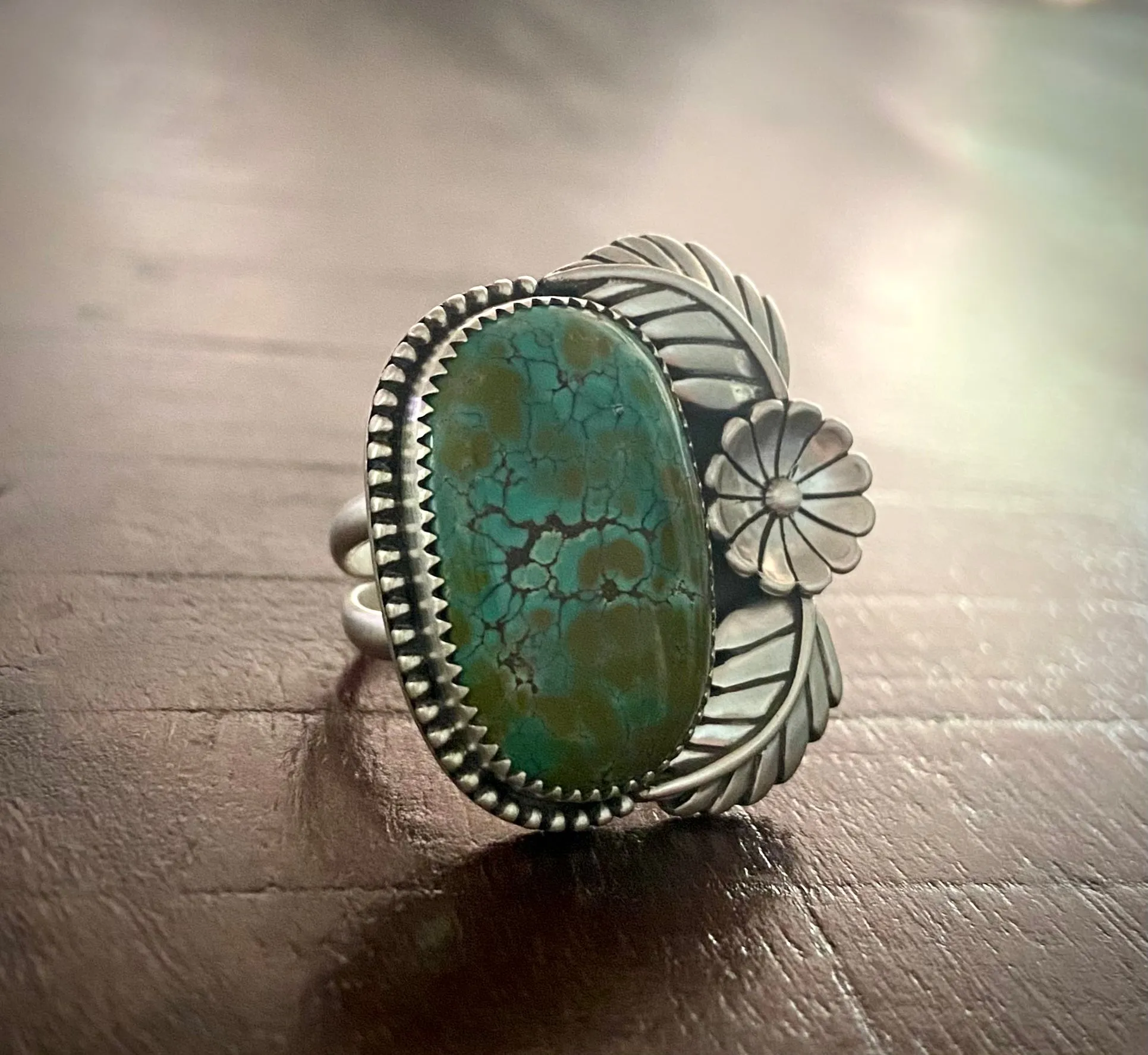 Bao Canyon Turquoise Flora Ring