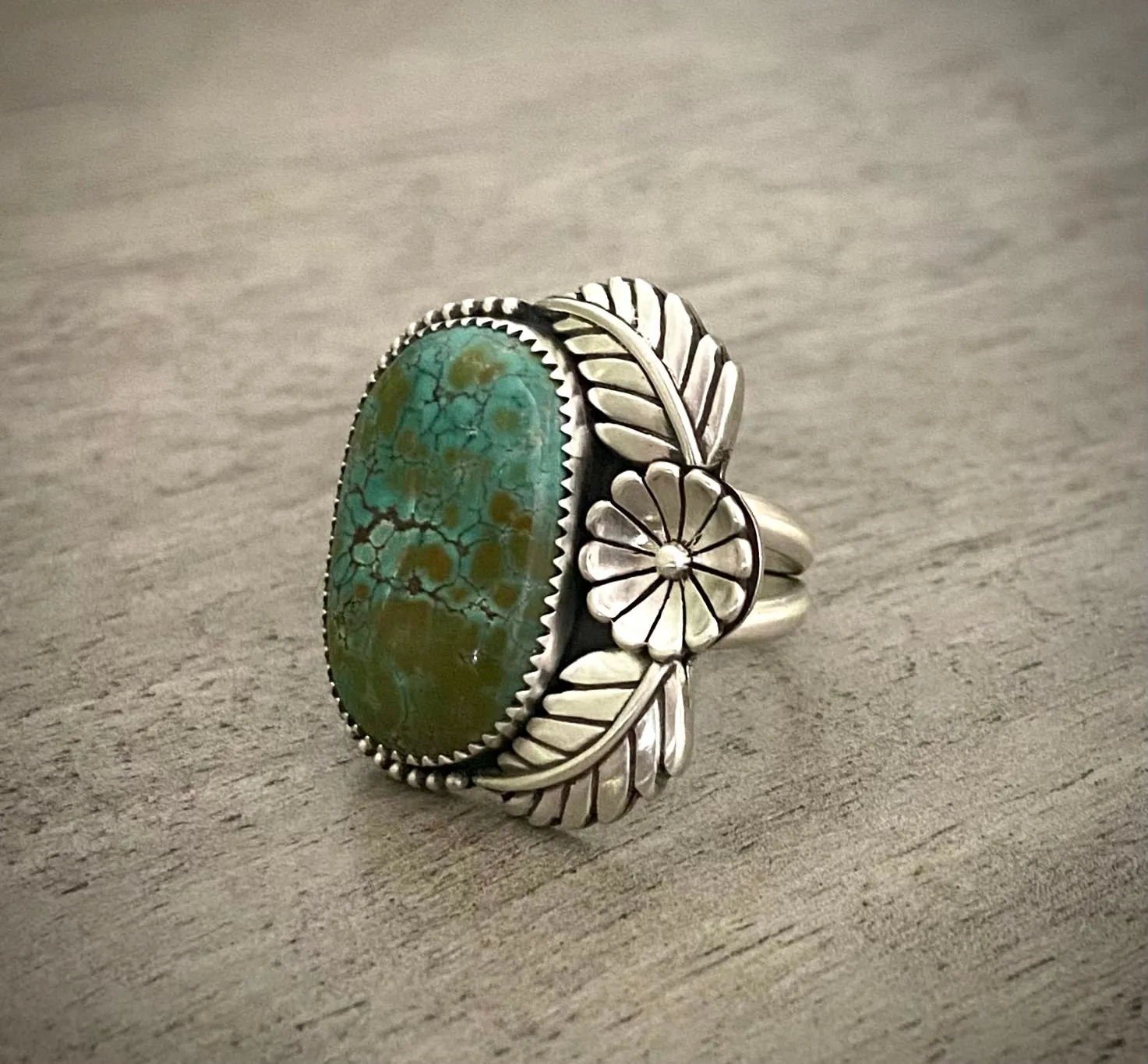 Bao Canyon Turquoise Flora Ring