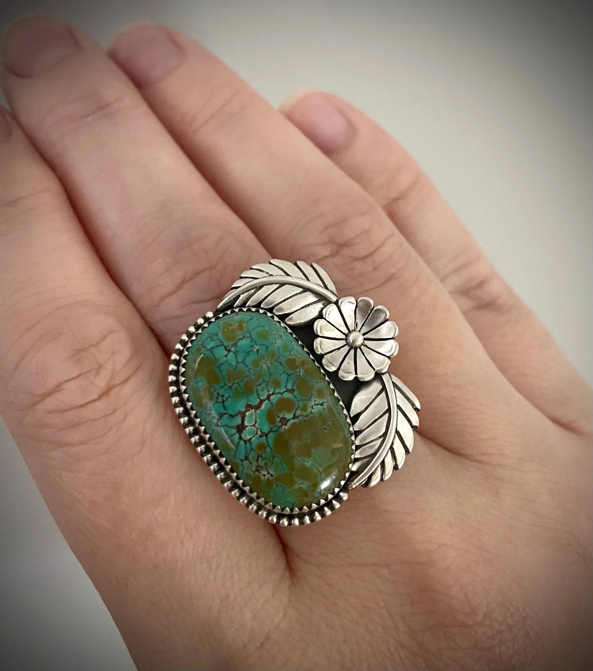 Bao Canyon Turquoise Flora Ring