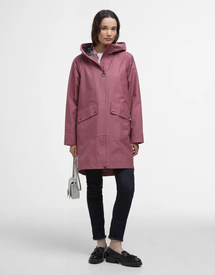 BARBOUR<BR>
Heron Waterproof Jacket<BR>
Pruce<BR>