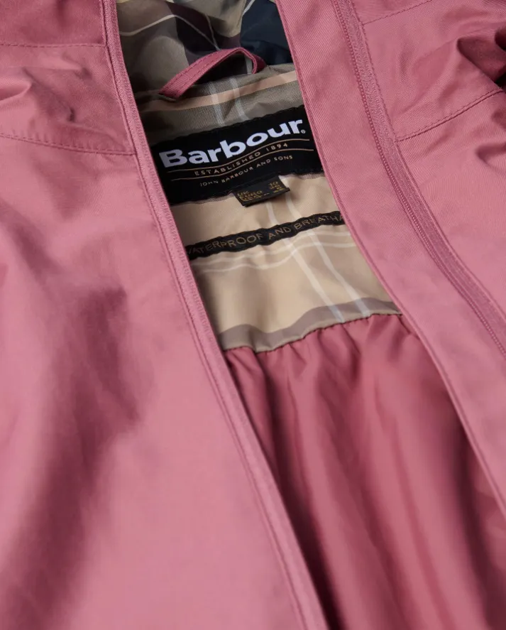BARBOUR<BR>
Heron Waterproof Jacket<BR>
Pruce<BR>