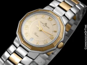 Baume & Mercier Ladies Riviera Two-Tone Watch - Stainless Steel & 18K Solid Gold