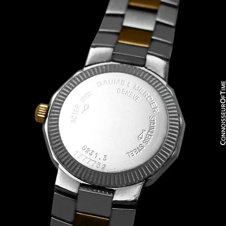 Baume & Mercier Ladies Riviera Two-Tone Watch - Stainless Steel & 18K Solid Gold