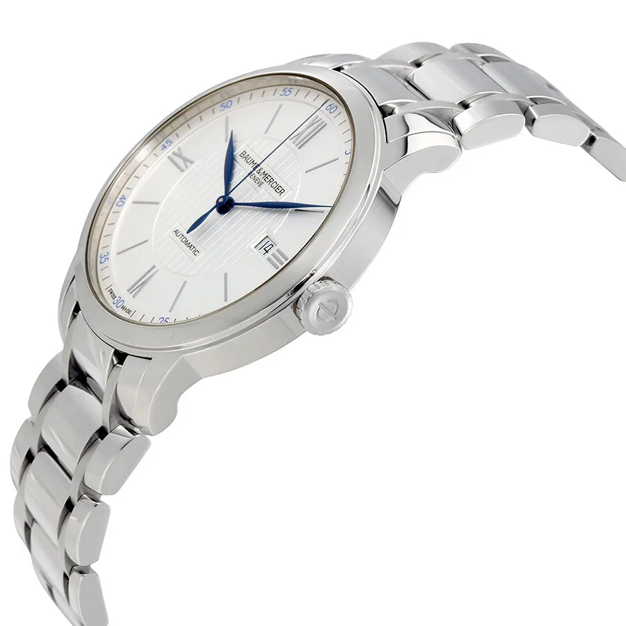 Baume et Mercier Classima Automatic Silver Dial Men's Watch MOA10334