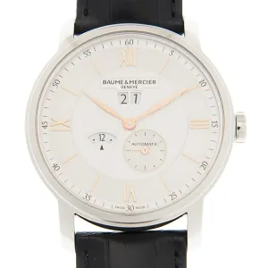 Baume et Mercier Classima Chronograph Automatic White Dial Watch M0A10038