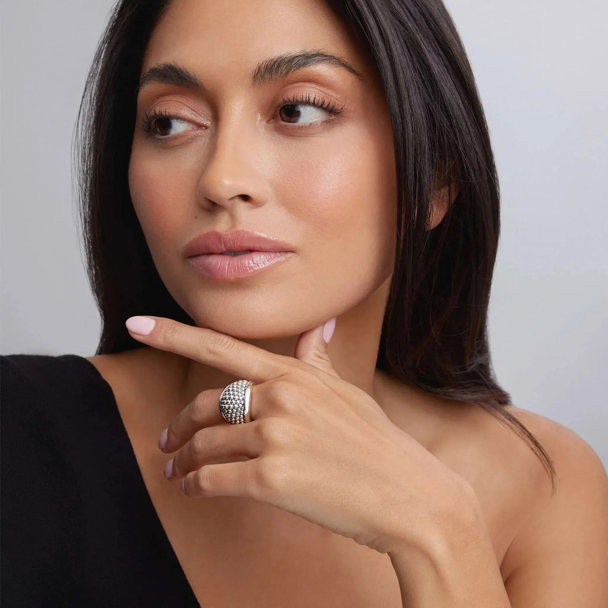 Beaded Statement Ring