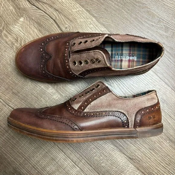 Bed Stu | Men’s Quinn Wing Tip Oxfords Sz 10