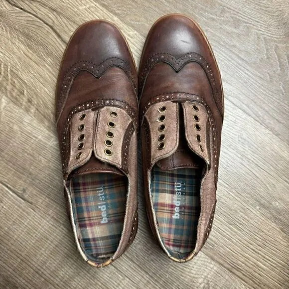 Bed Stu | Men’s Quinn Wing Tip Oxfords Sz 10