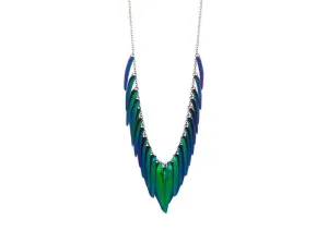 Beetle Wing Necklace