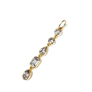 Bezel Chain Charm