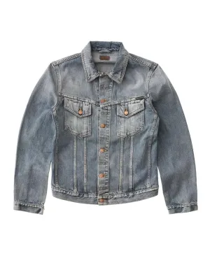 Billy Shimmering Denim Jacket Indigo