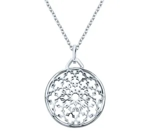 Birks Muse Sterling Silver Medallion Pendant