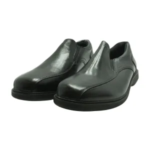 Black Leather Loafer Dress Shoes