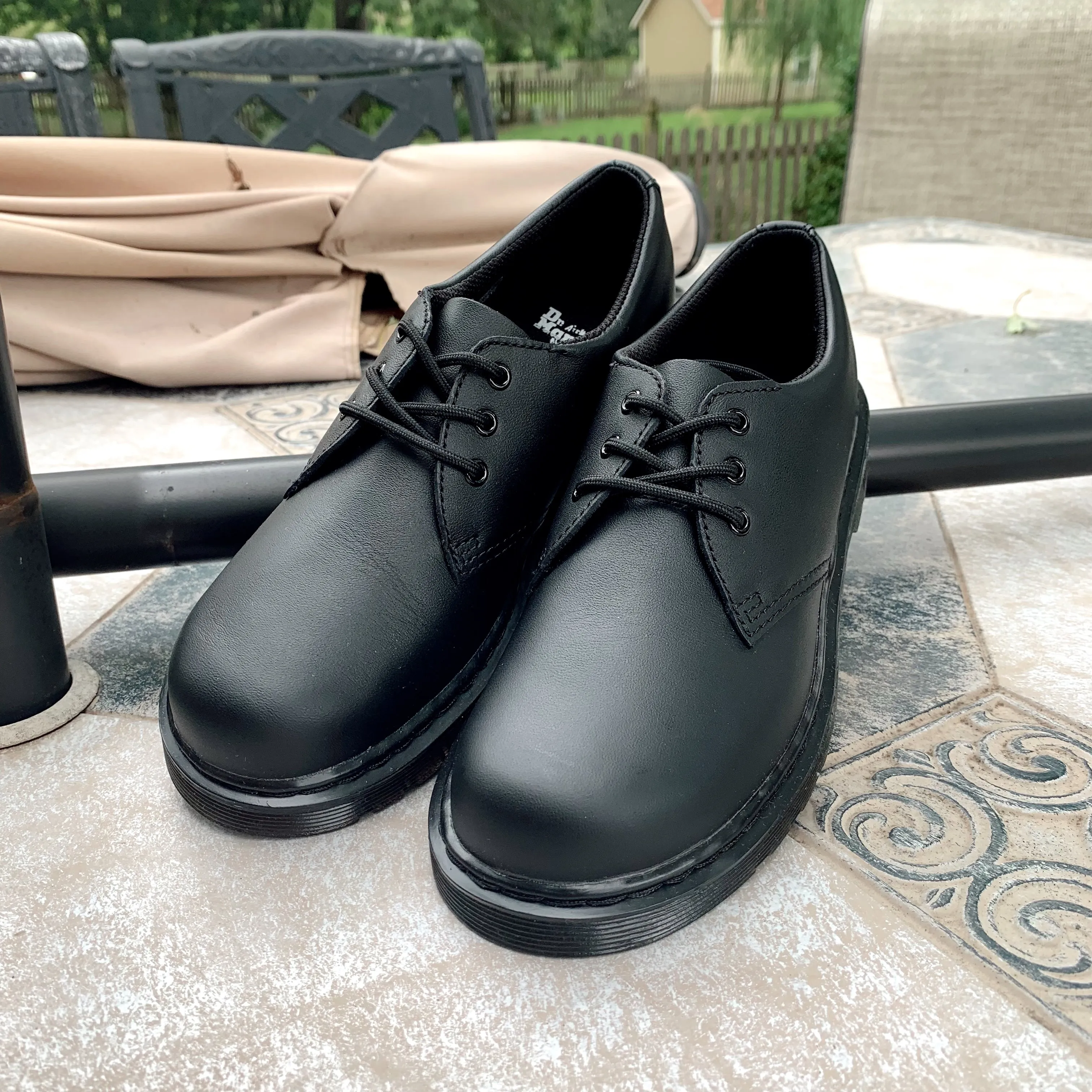 Black Mono Oxfords