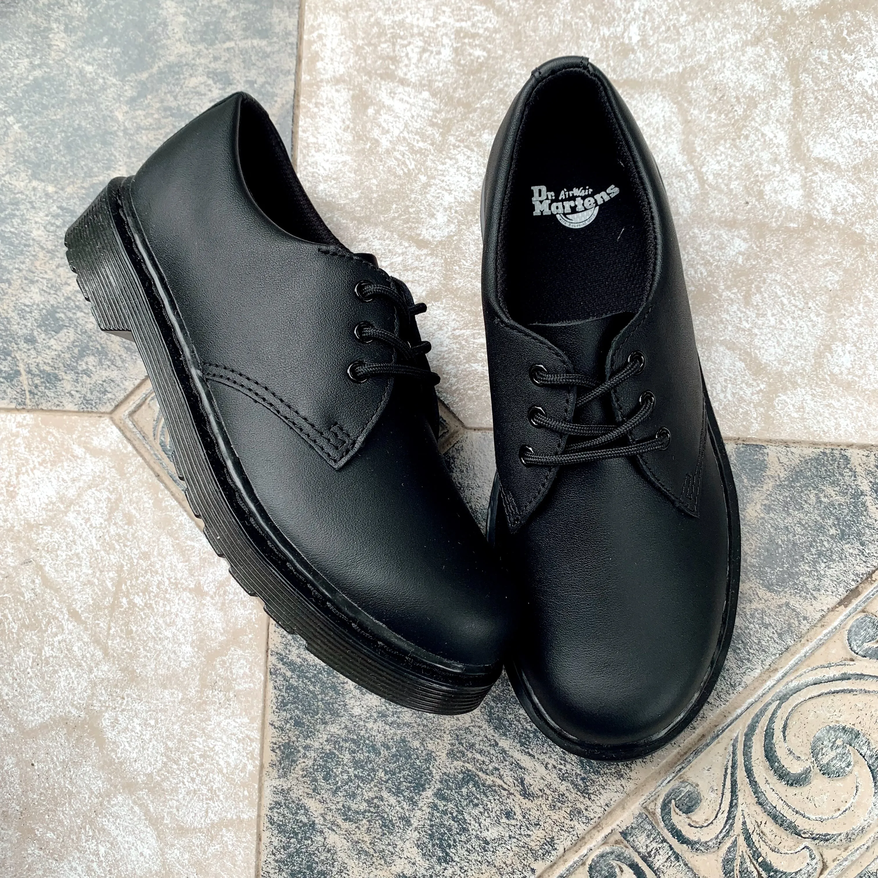 Black Mono Oxfords