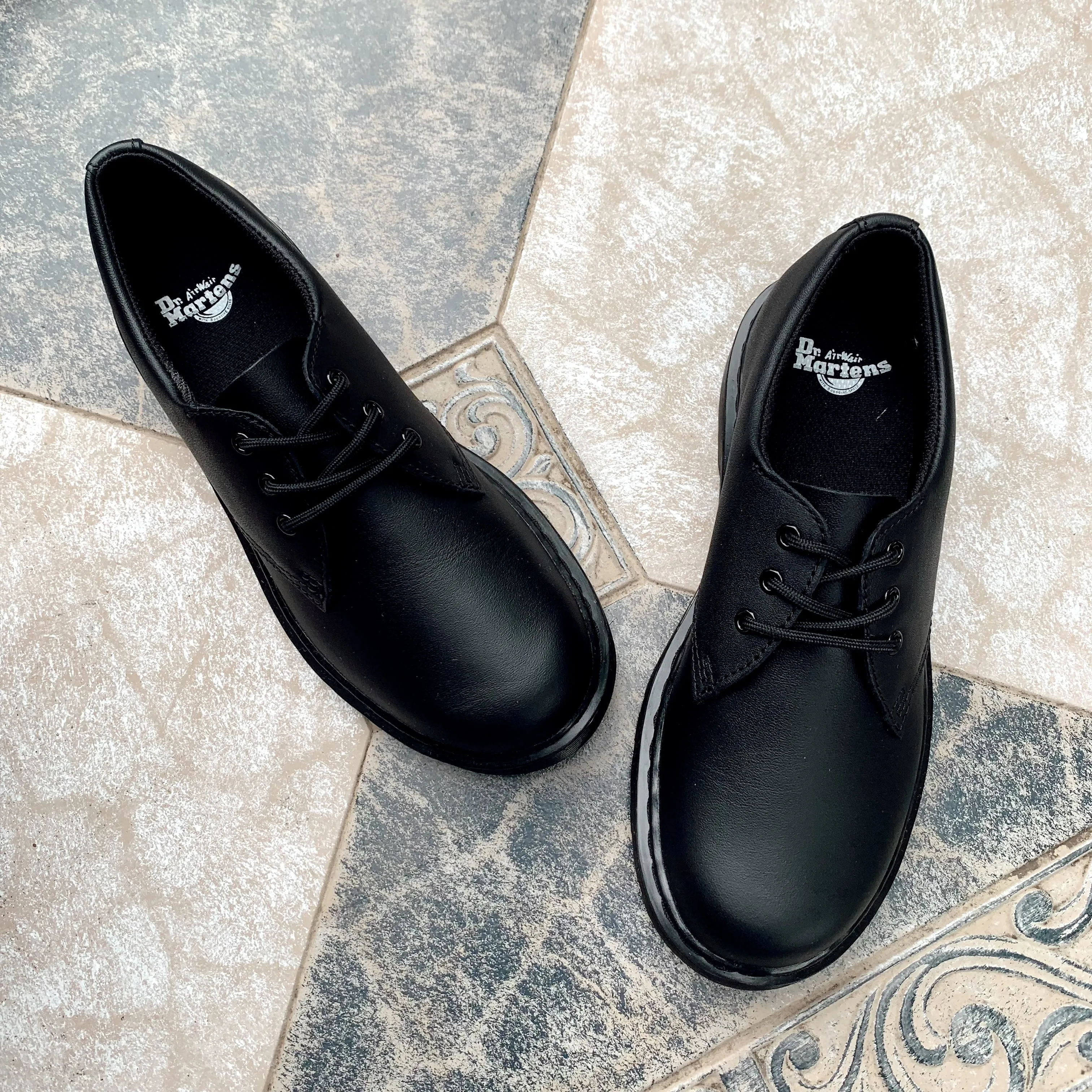 Black Mono Oxfords