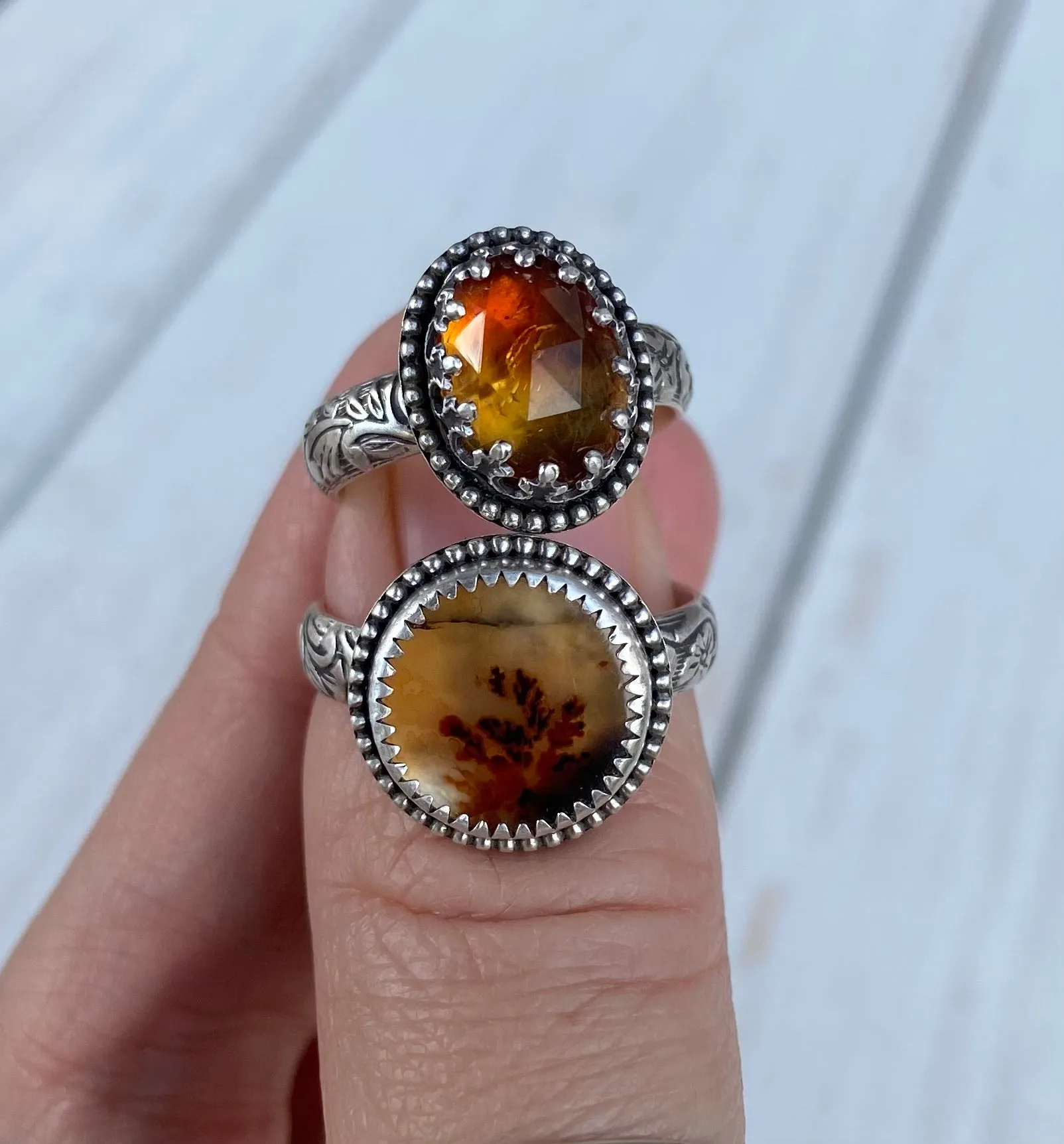 Brandy Citrine Ring