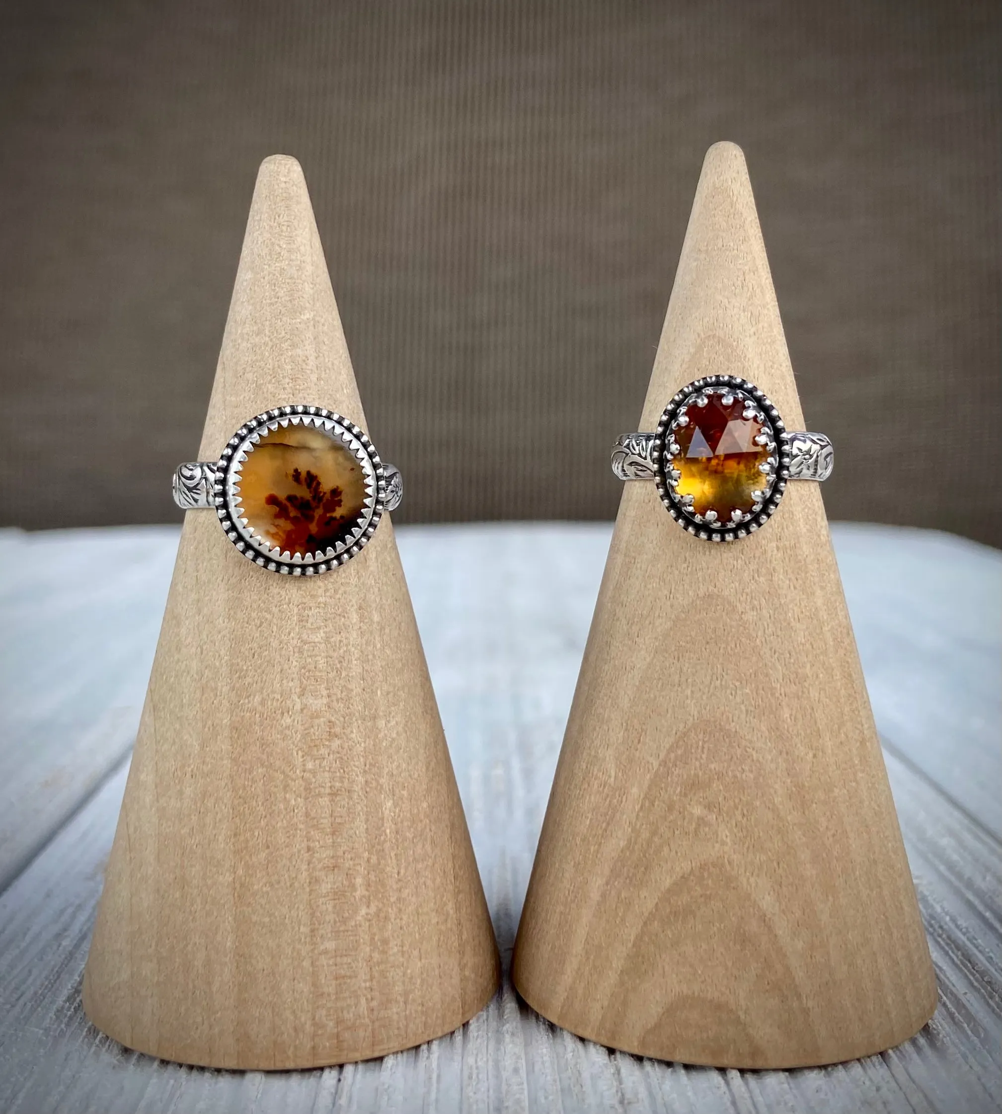 Brandy Citrine Ring