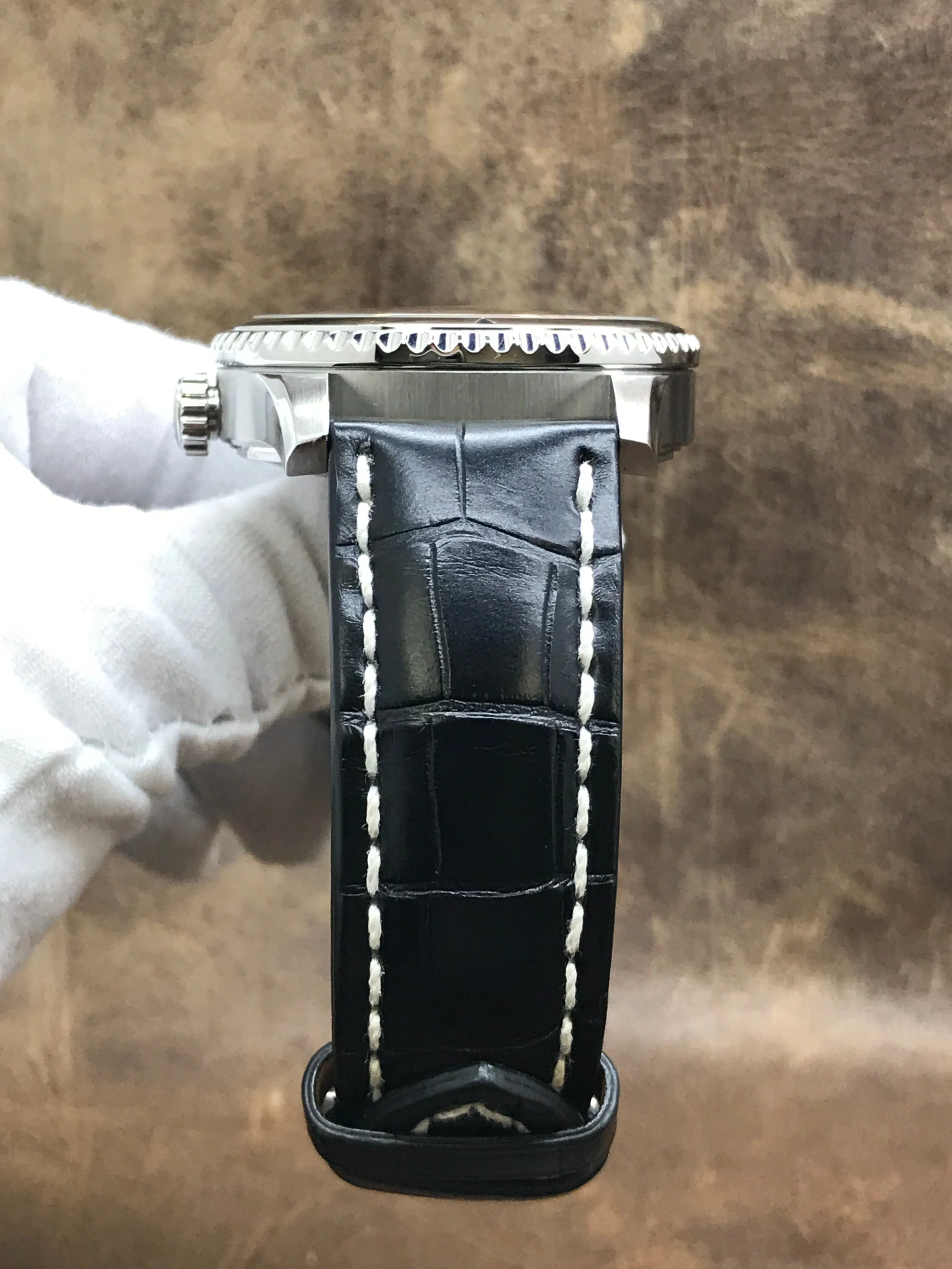 Breitling Aviator 8 Unitime AB3521 Black Dial Automatic Men's Watch