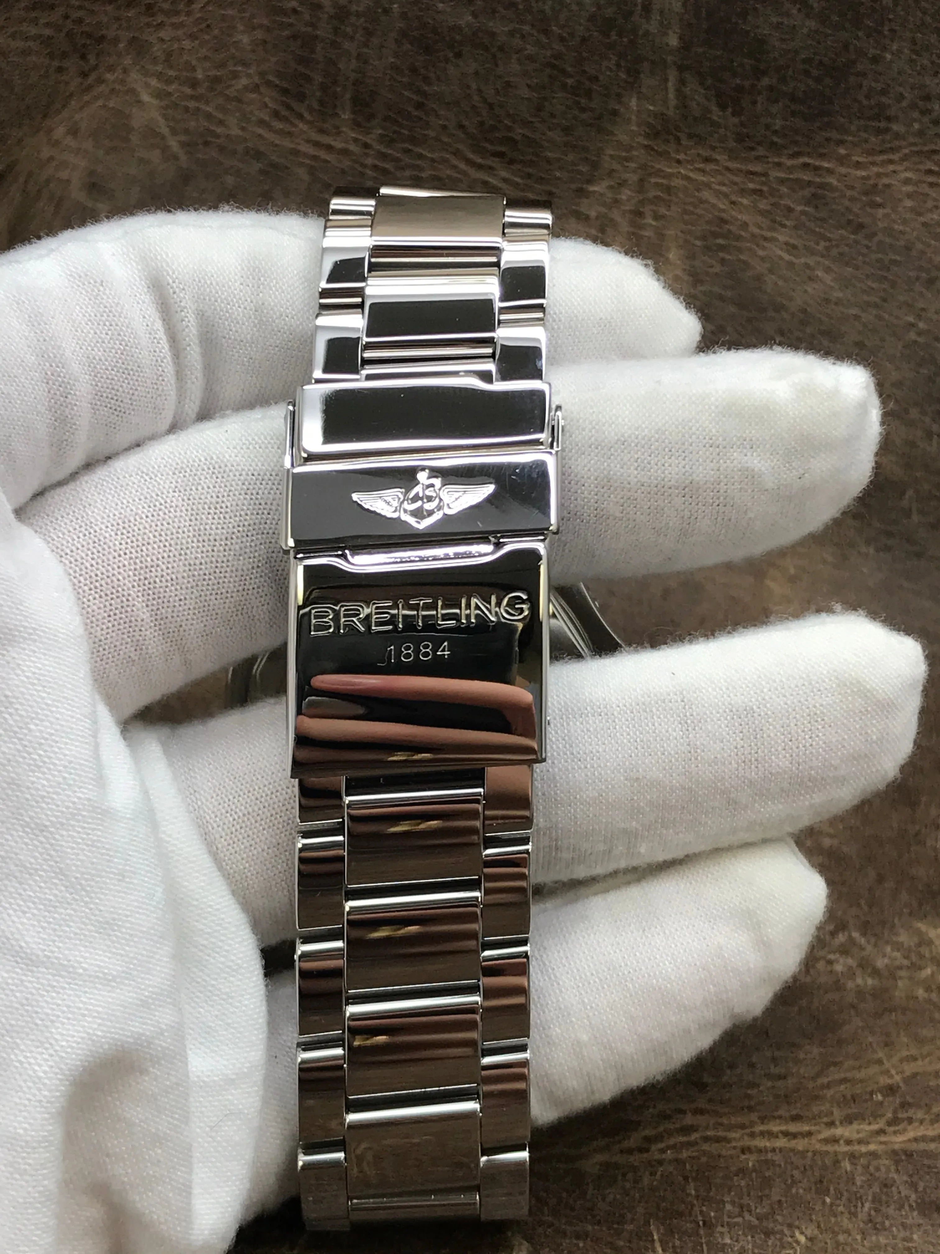 Breitling Superocean A3238011/BA38 Black Dial Automatic Men's Watch