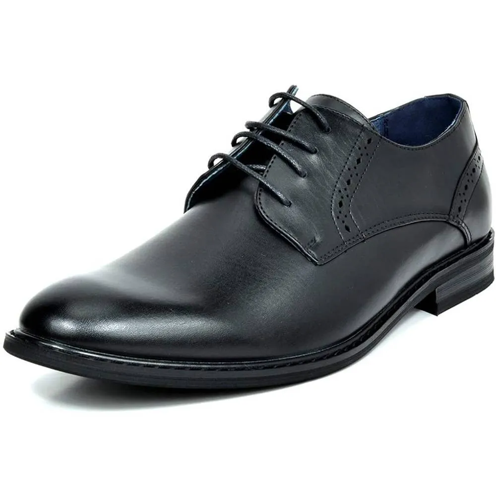 Bruno Marc Men's Leather Lined Dress Oxfords Shoes | Multiple Colors