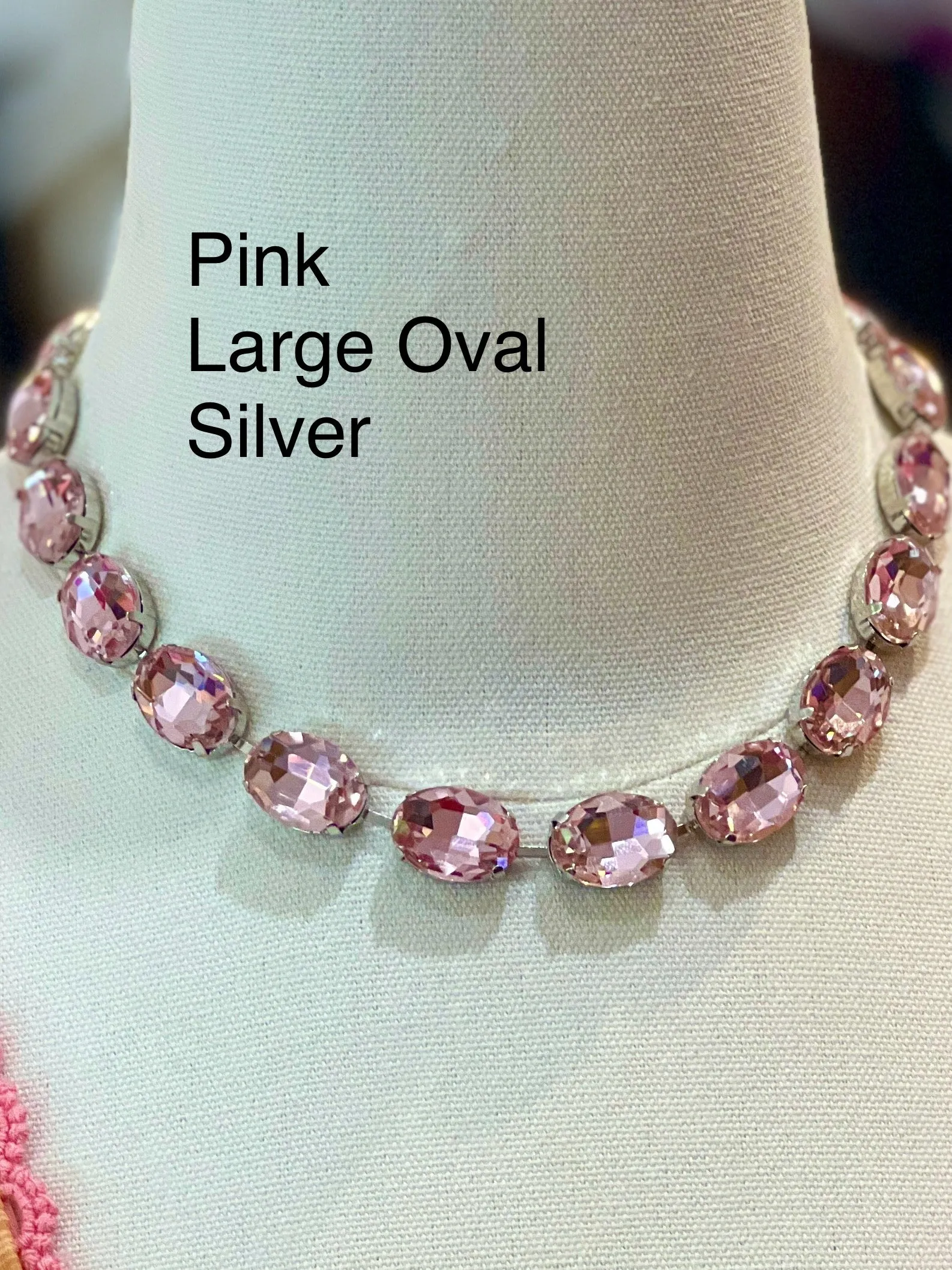 BUNNIES Statement Crystal Necklace