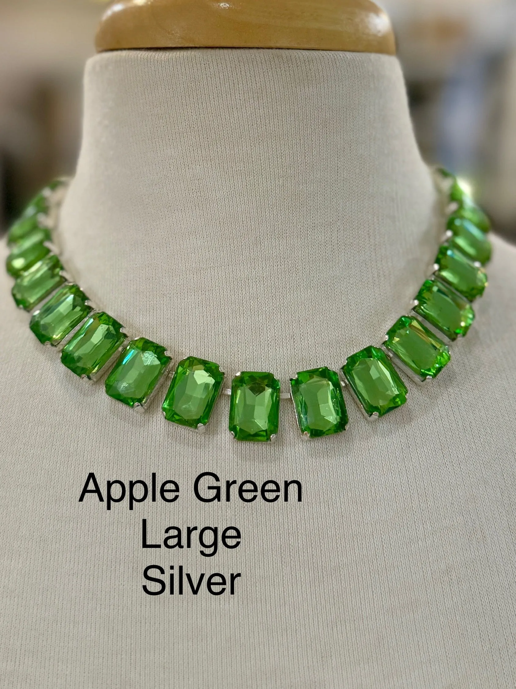 BUNNIES Statement Crystal Necklace