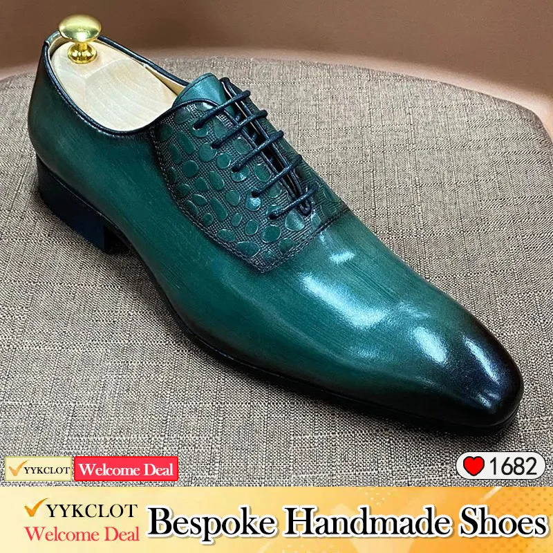 Business Wedding Banquet Dress Men's Leather Shoes