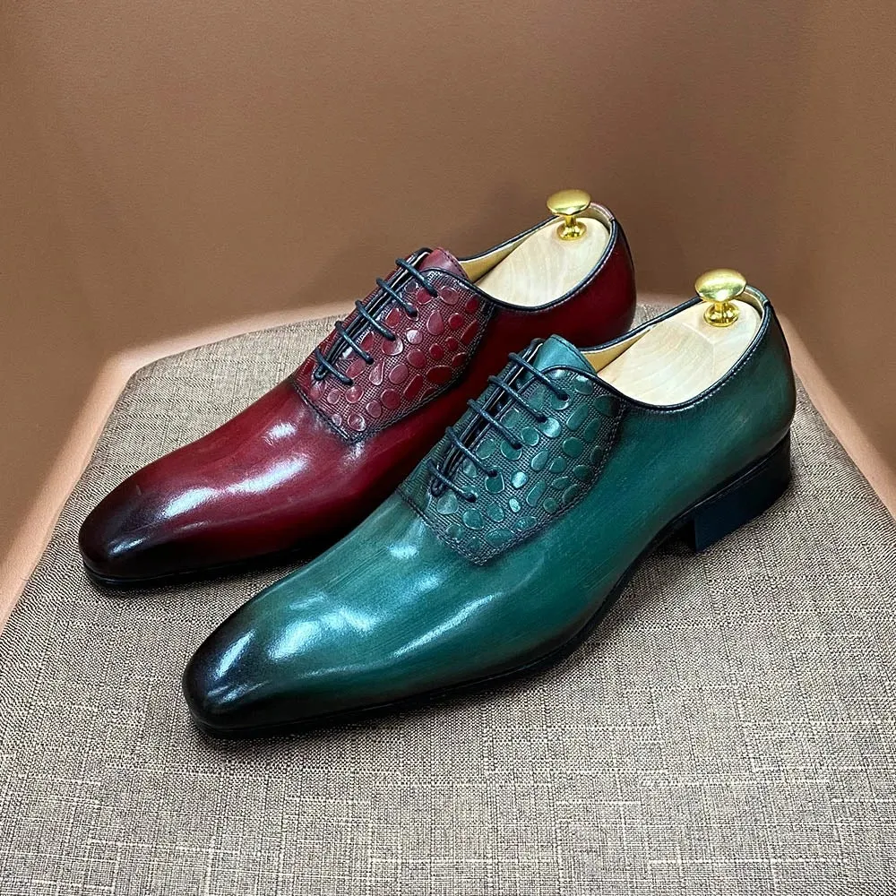 Business Wedding Banquet Dress Men's Leather Shoes