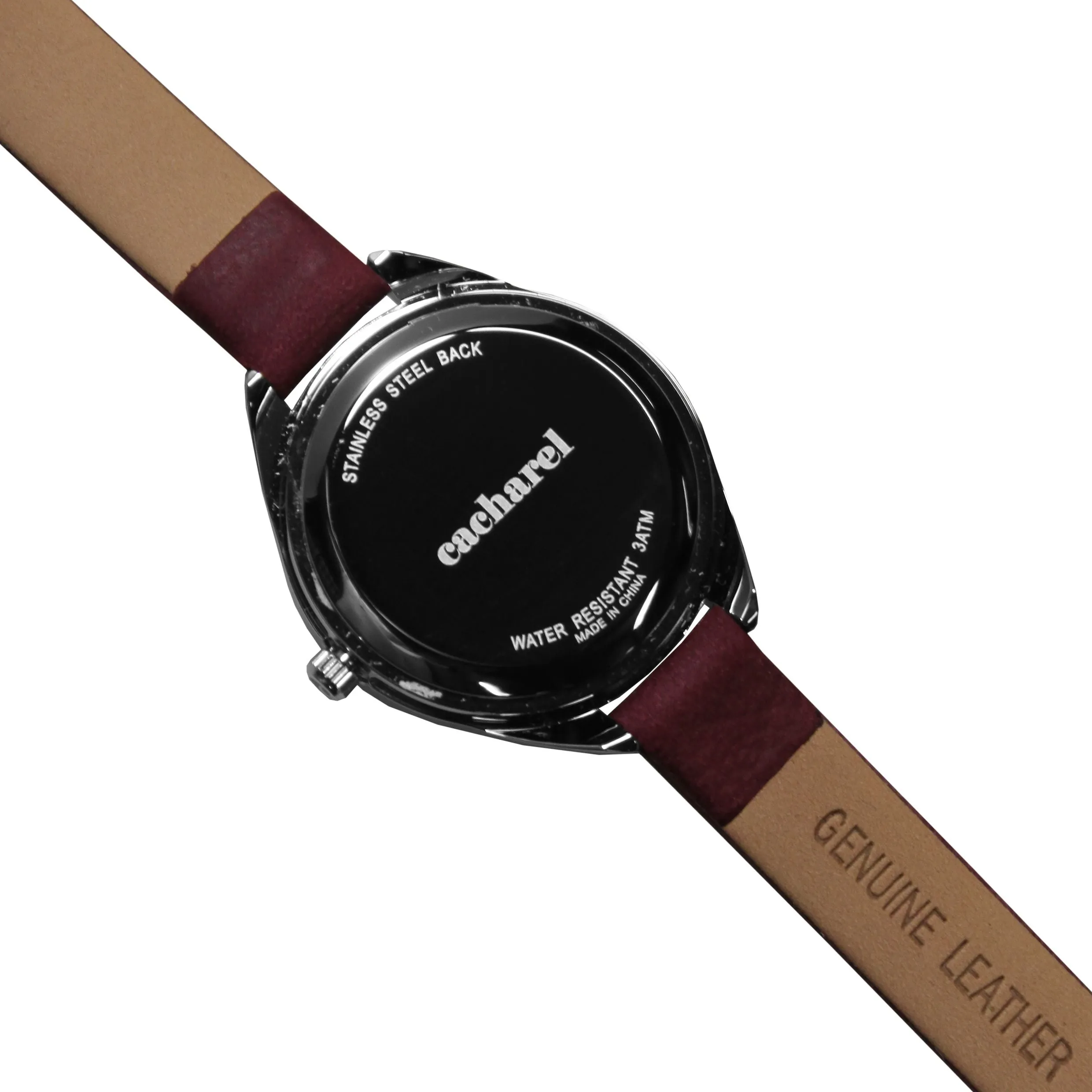 Cacharel CMN835R-Watch Iris Burgundy
