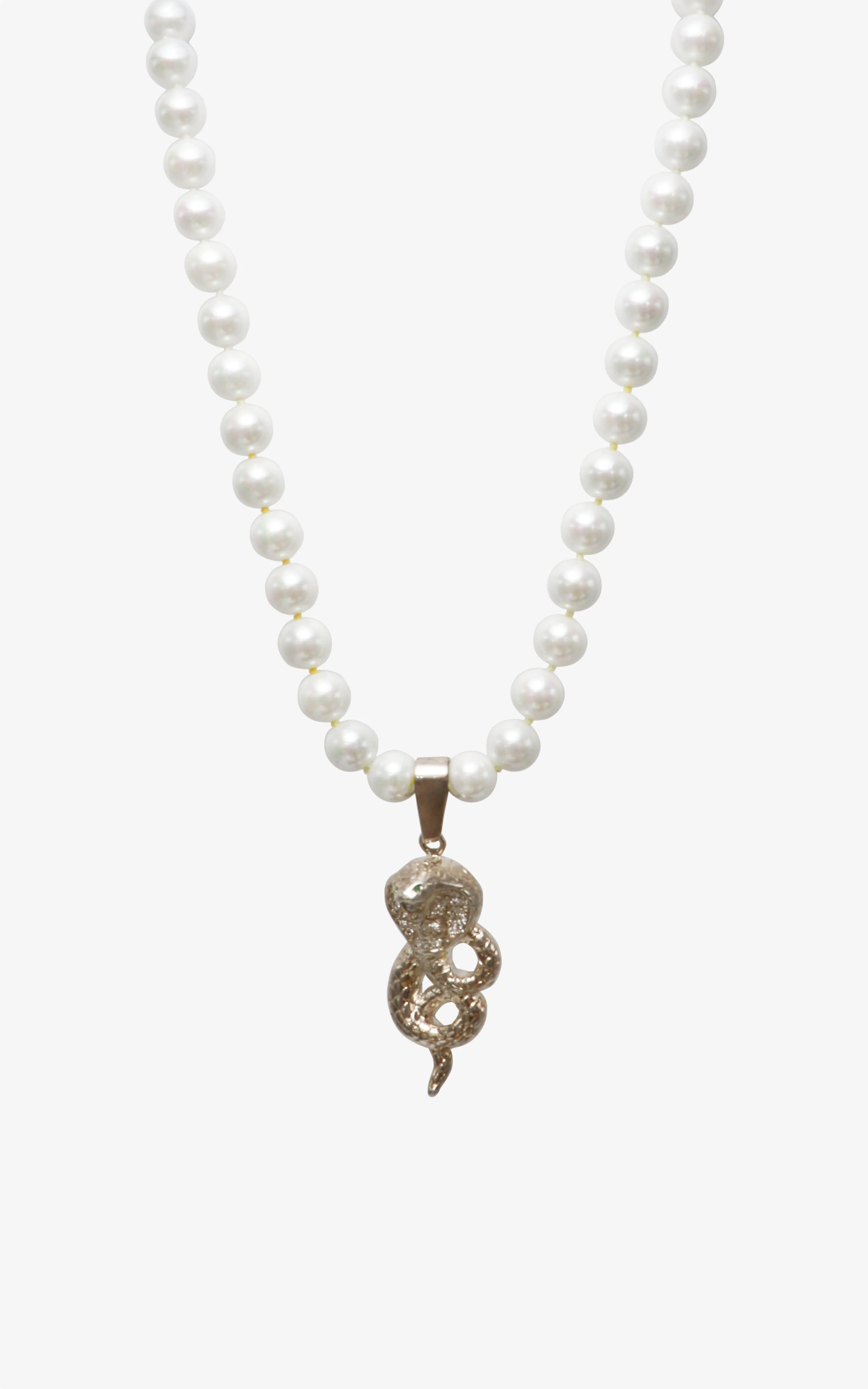 Call Me Cobra Pearl Necklace