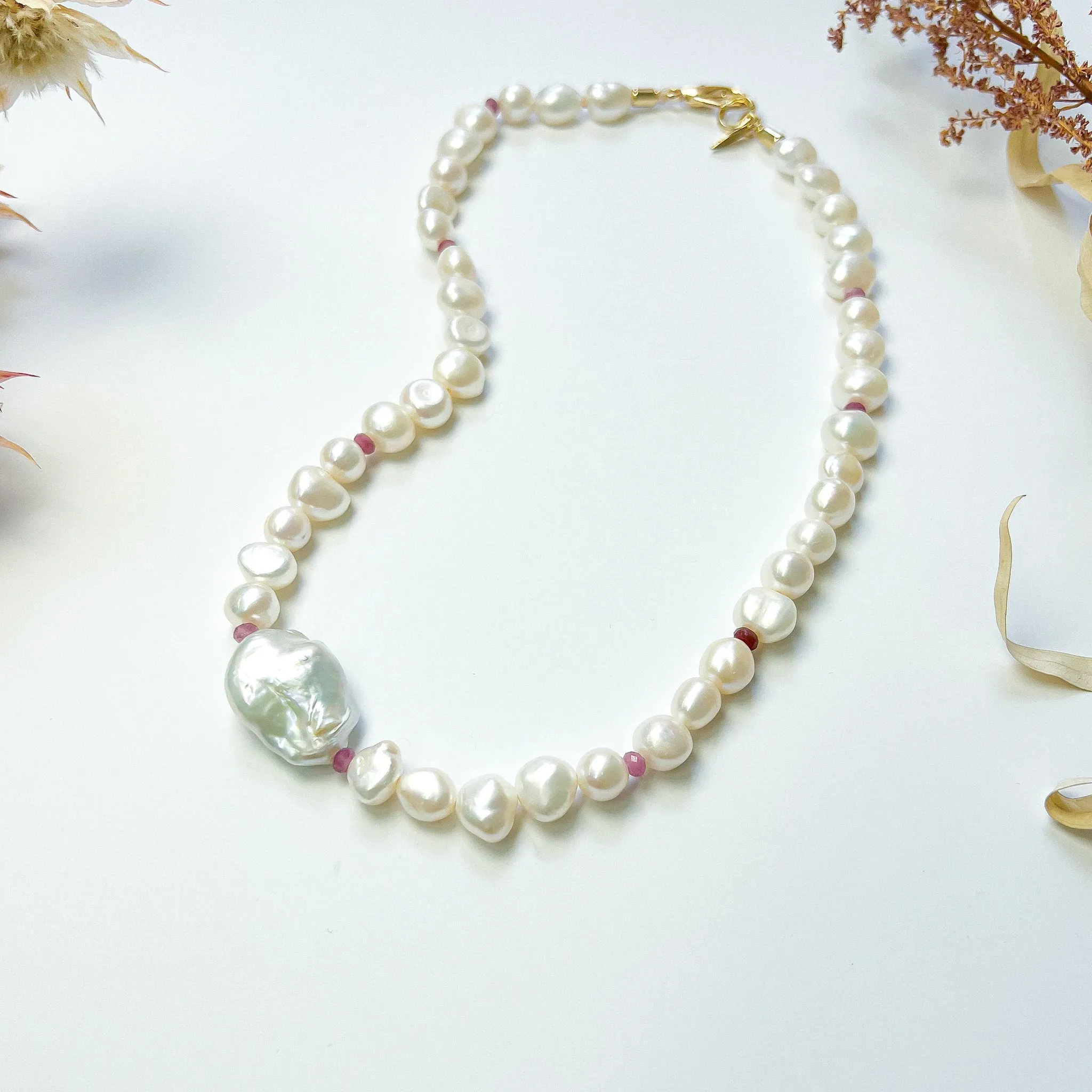 Calliope Pearl Statement Necklace