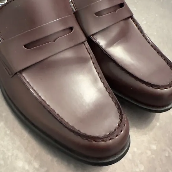Calvin Klein Men's Crispo Slip-on Dress Loafer BORDEAUX