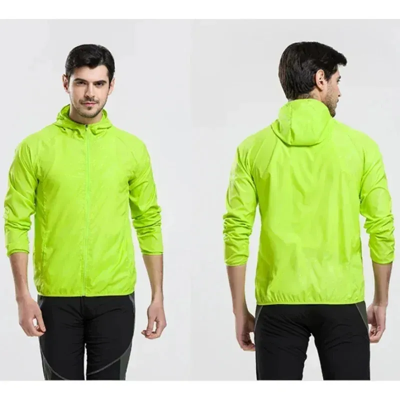Camping Rain Coat Men Women Windbreaker Women Men's Waterproof Jacket Sun Protect Clothing Fishing Rain Wind Breaker Jacket Men