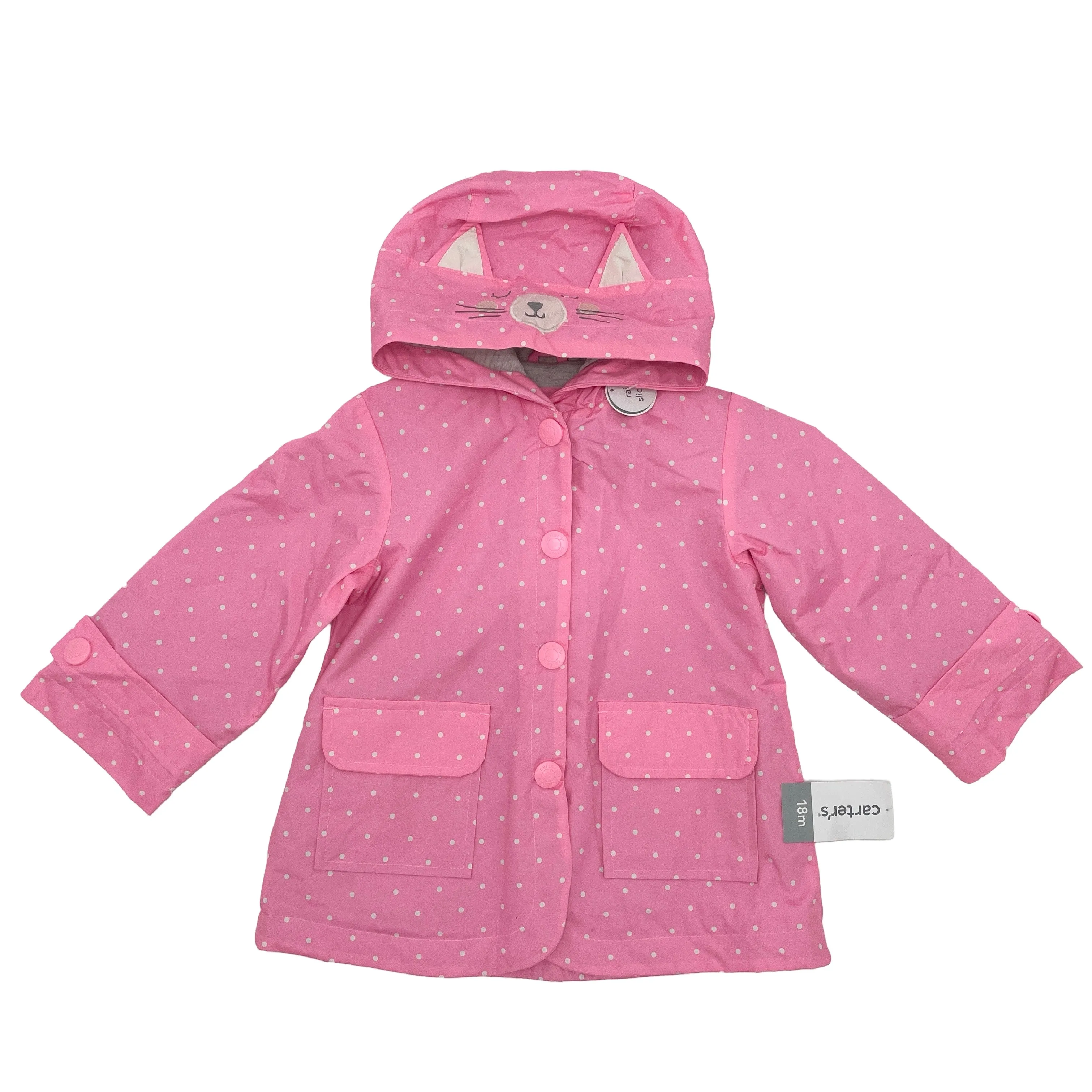 Carters lined rain jacket - 18m brand new