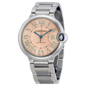 Cartier Ballon Bleu De Cartier Pink Dial Ladies Watch W6920041