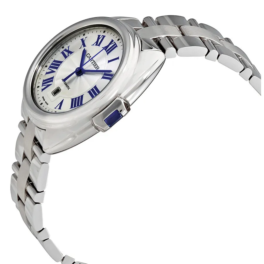 Cartier Cle Automatic Silver Dial Ladies Watch WSCL0005