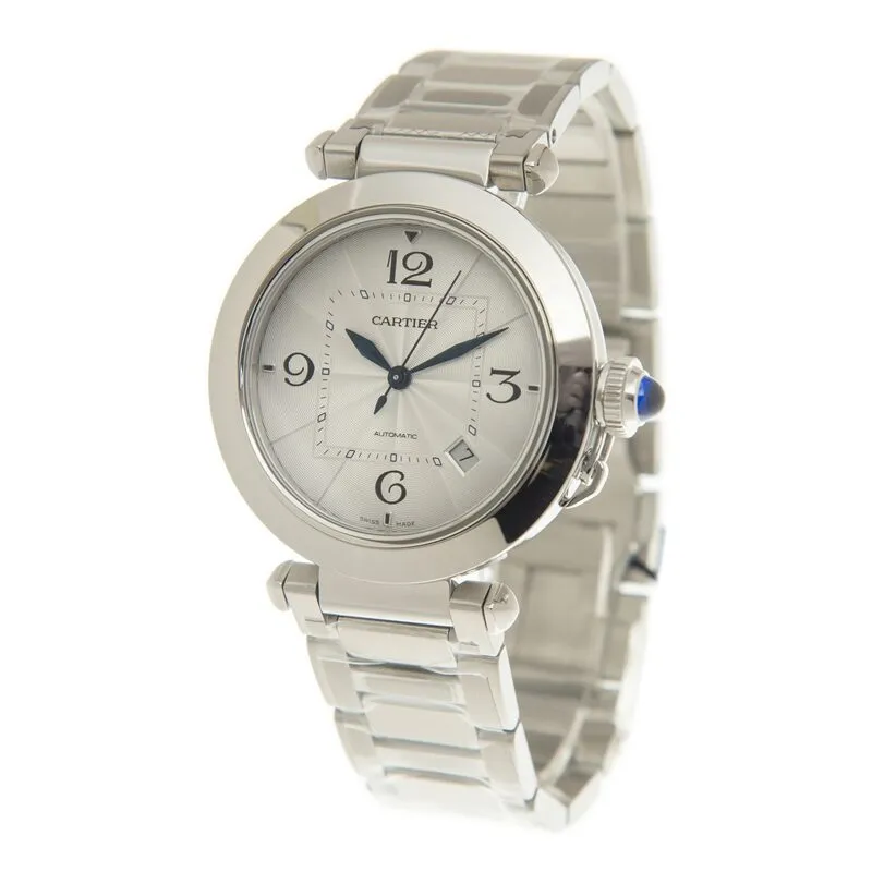 Cartier Pasha Automatic Silver Dial Men's Watch WSPA0009