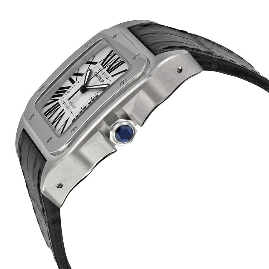 Cartier Santos 100 Steel Automatic Large Men's Watch W20073X8