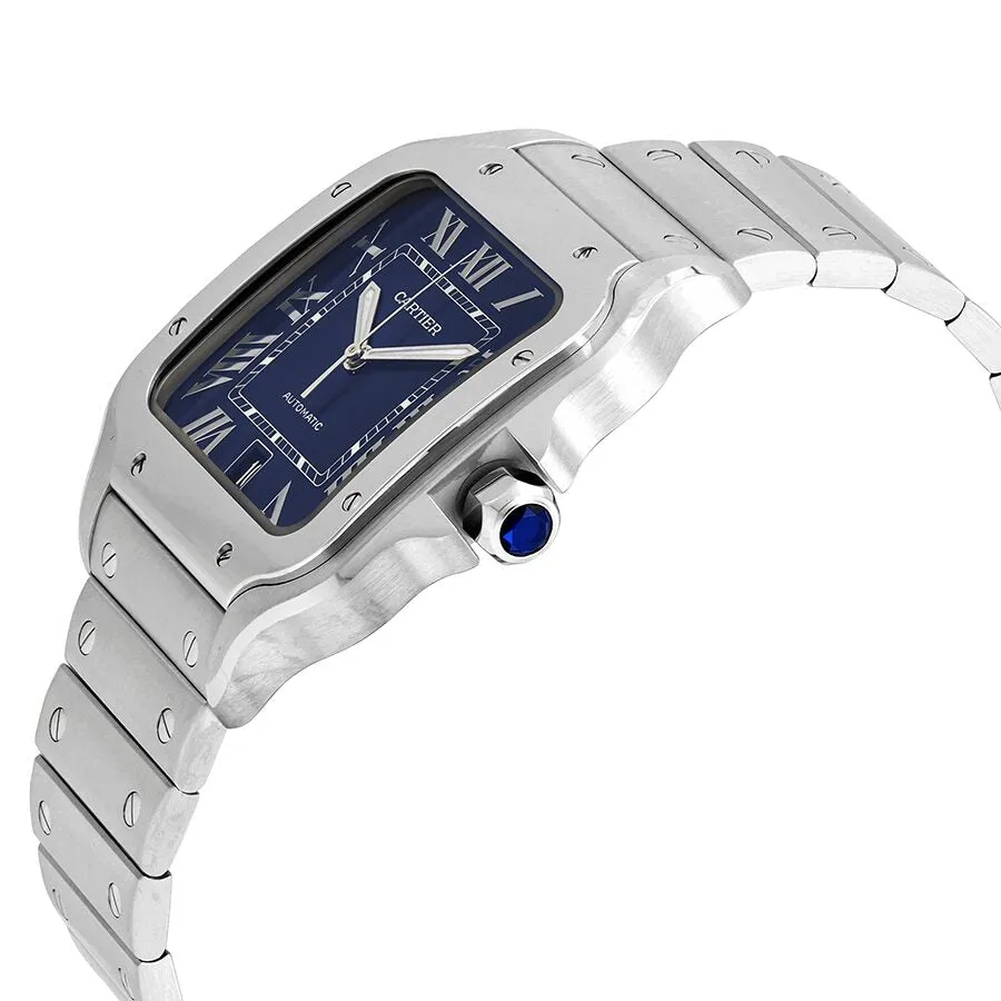 Cartier Santos De Cartier Blue Dial Men's Watch WSSA0030