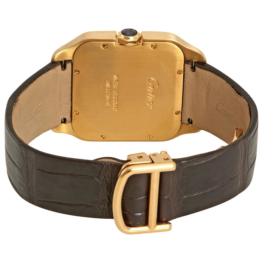 Cartier Santos Dumont 18kt Yellow Gold Ladies Watch W2009351